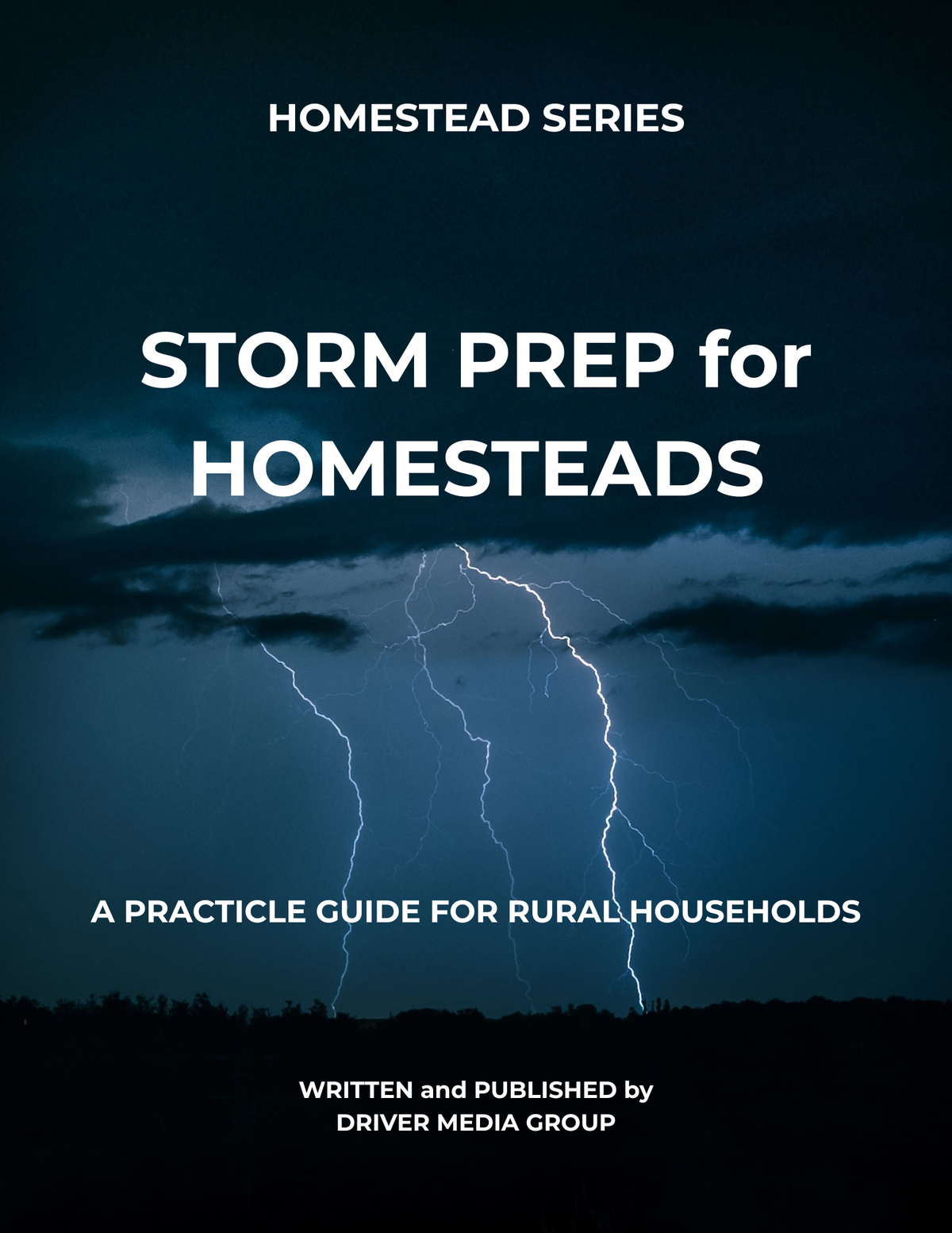 Cover of Storm Prep for Homesteads digital eBook